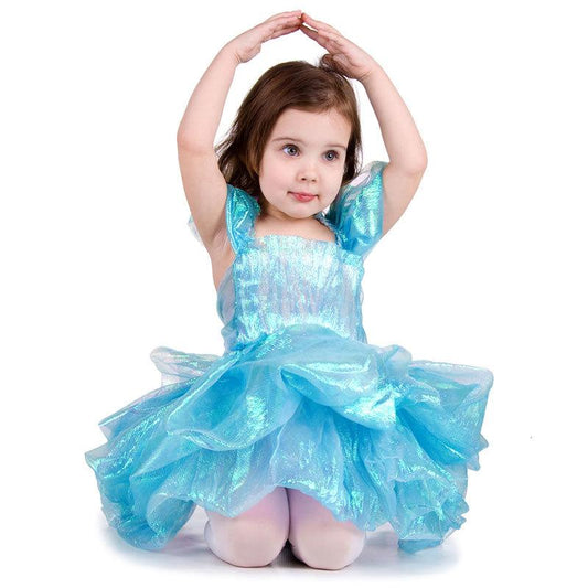 [Sample] Blue Polyester Dress