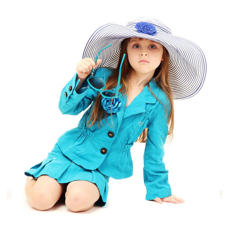 [Sample] Blue Cotton Full Sleeve Casual Wear